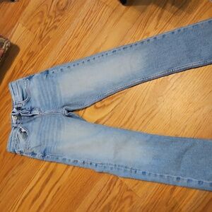 Zara Faded Blue Denim Jeans